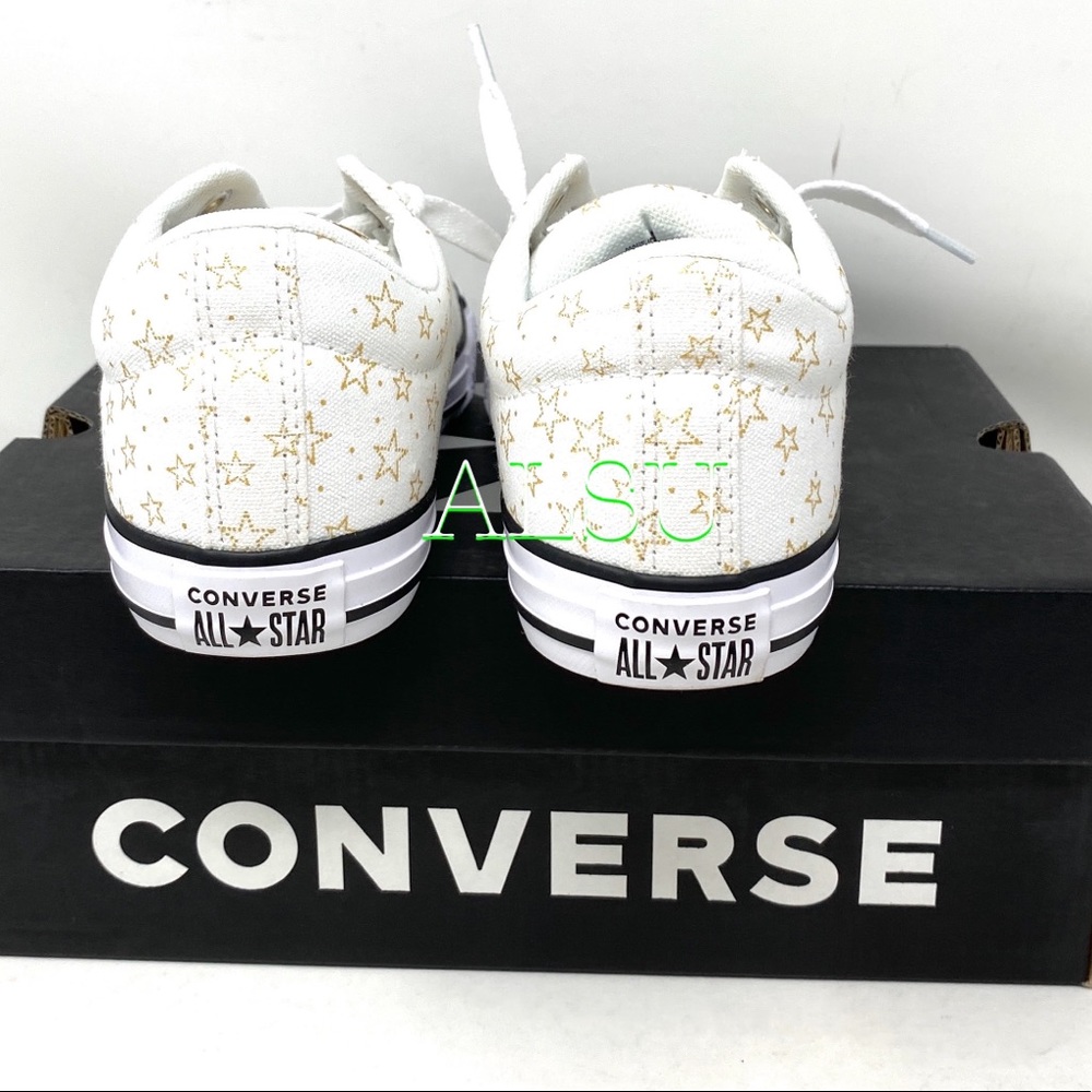 Converse Ctas Street Slip White Gold Kids Toddler - Picture 6 of 10